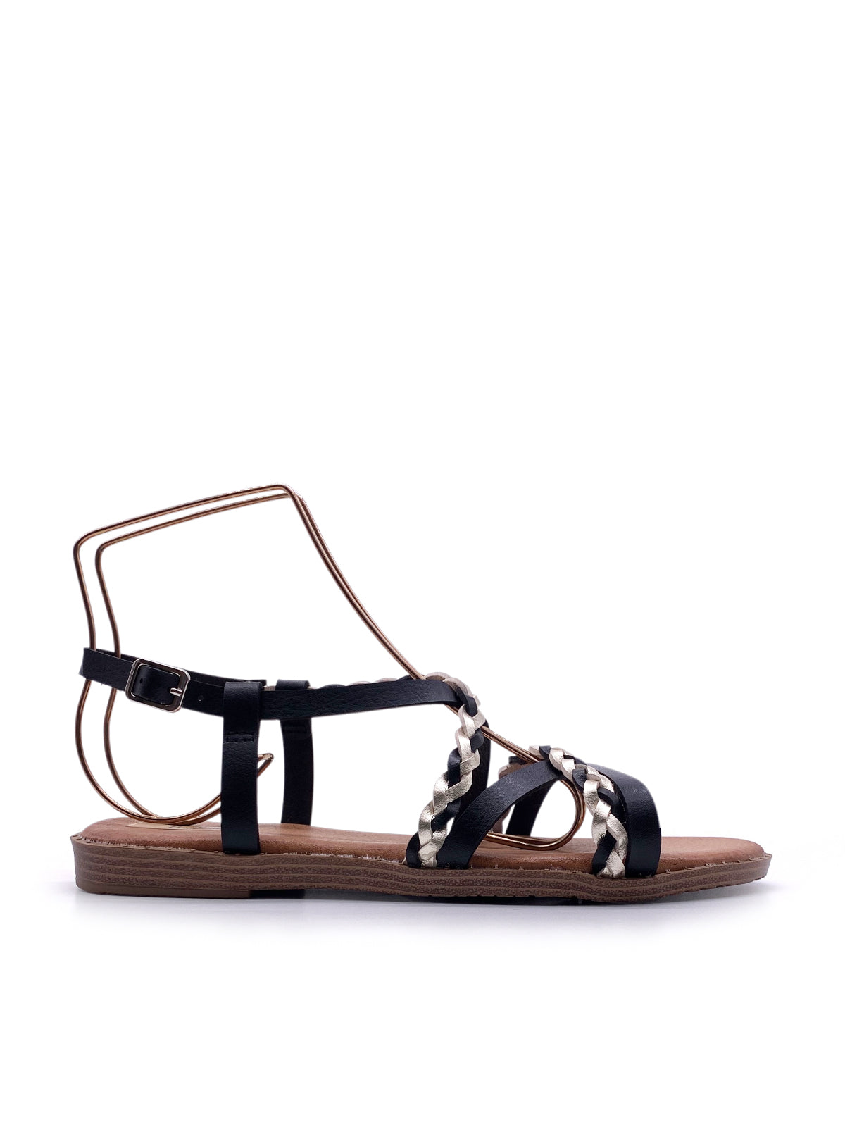 MARLENA - Sandali in ecopelle intrecciata