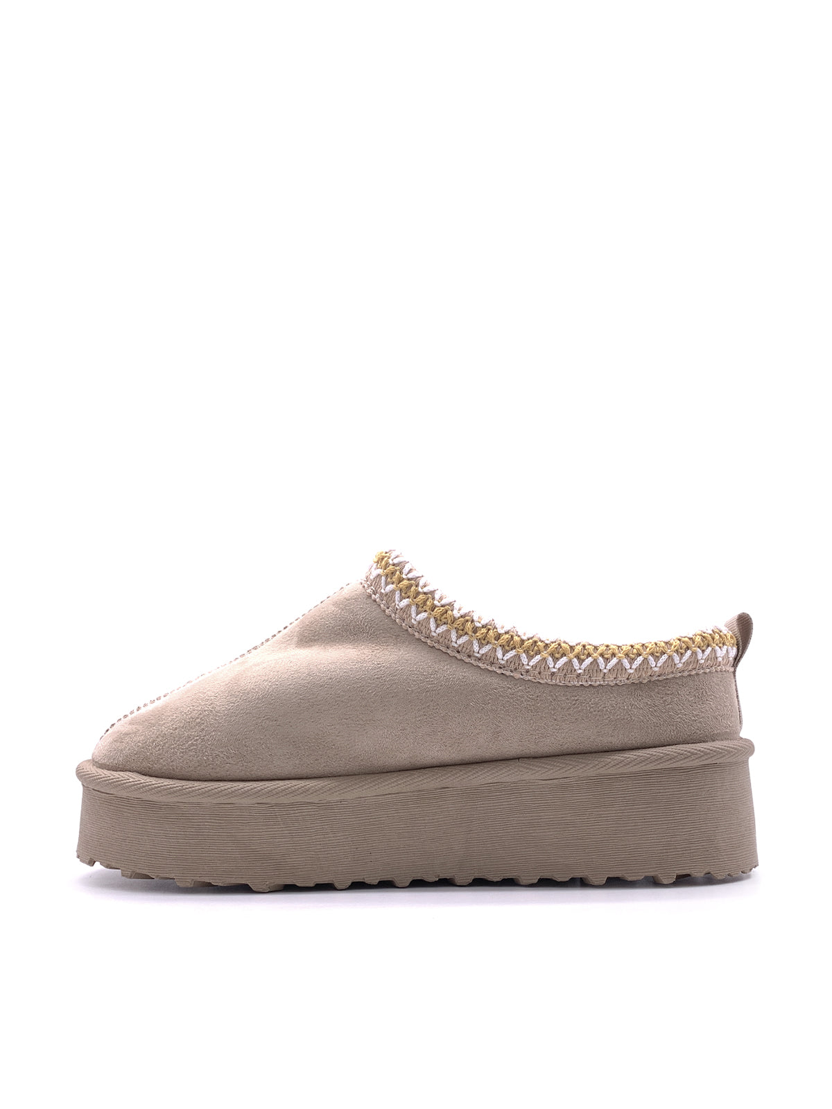 MARTA - Sabot eskimo con platform e imbottitura