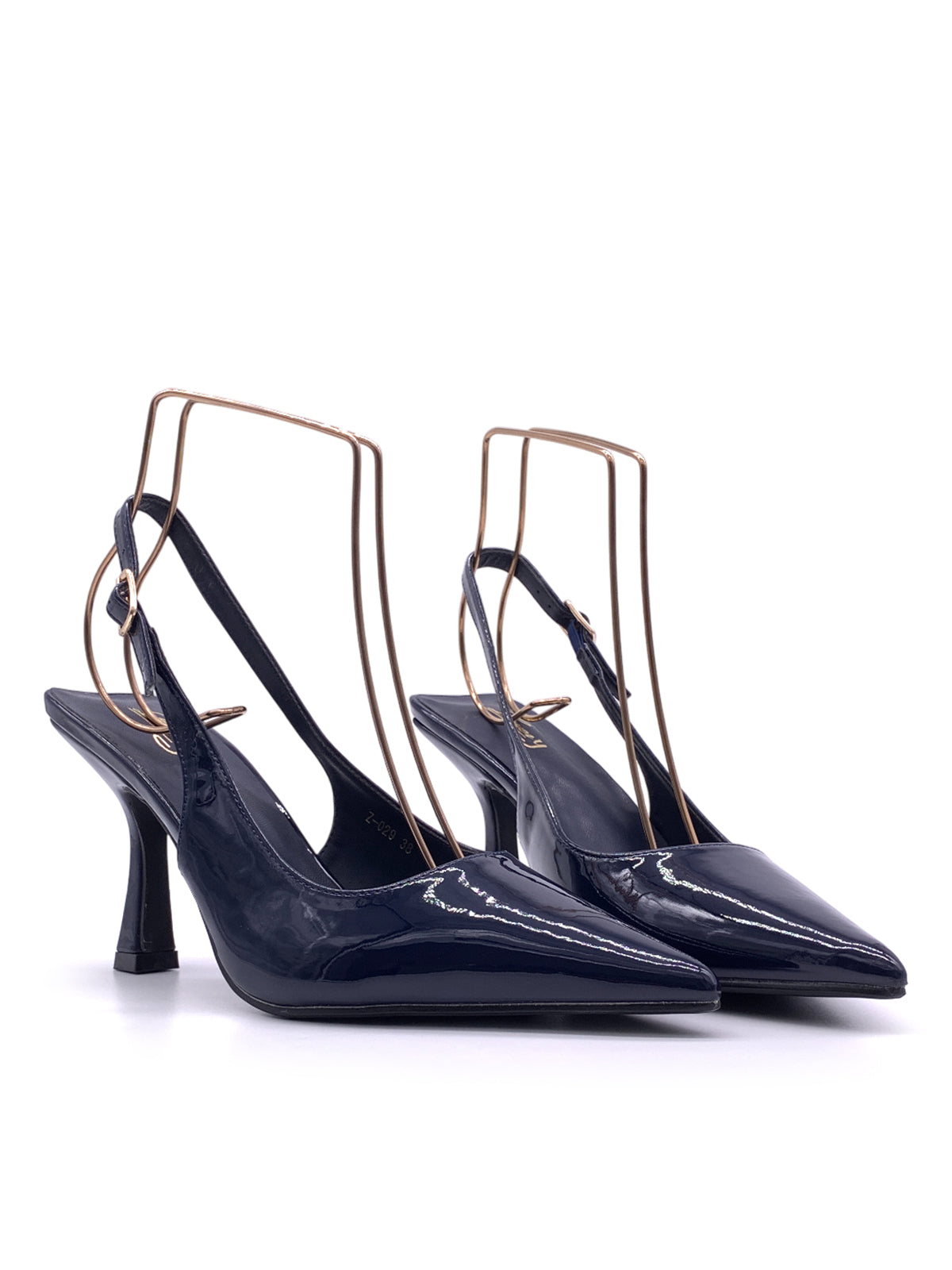 MICHELA - Decolletè slingback in vernice