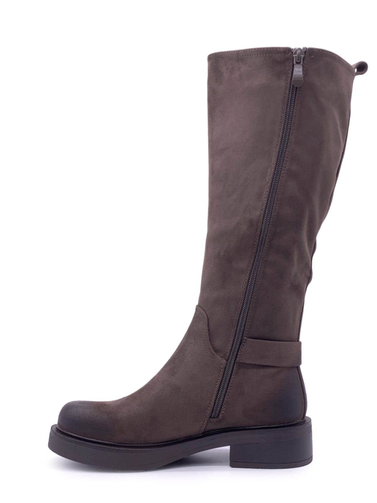 MORENA - Stivali in ecopelle con zip laterale