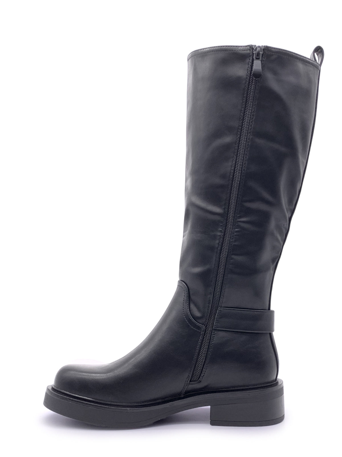 MORENA - Stivali in ecopelle con zip laterale