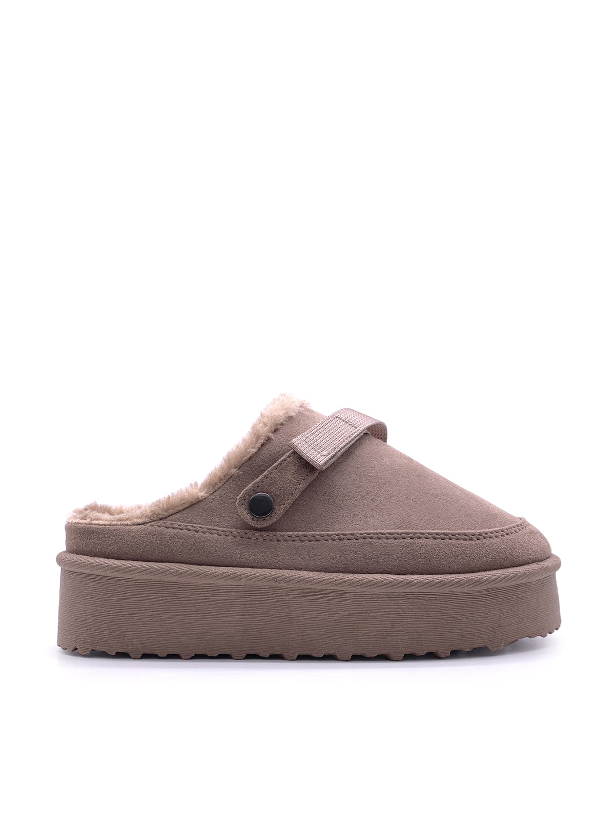 NALA - Eskimo slingback con platform e imbottitura