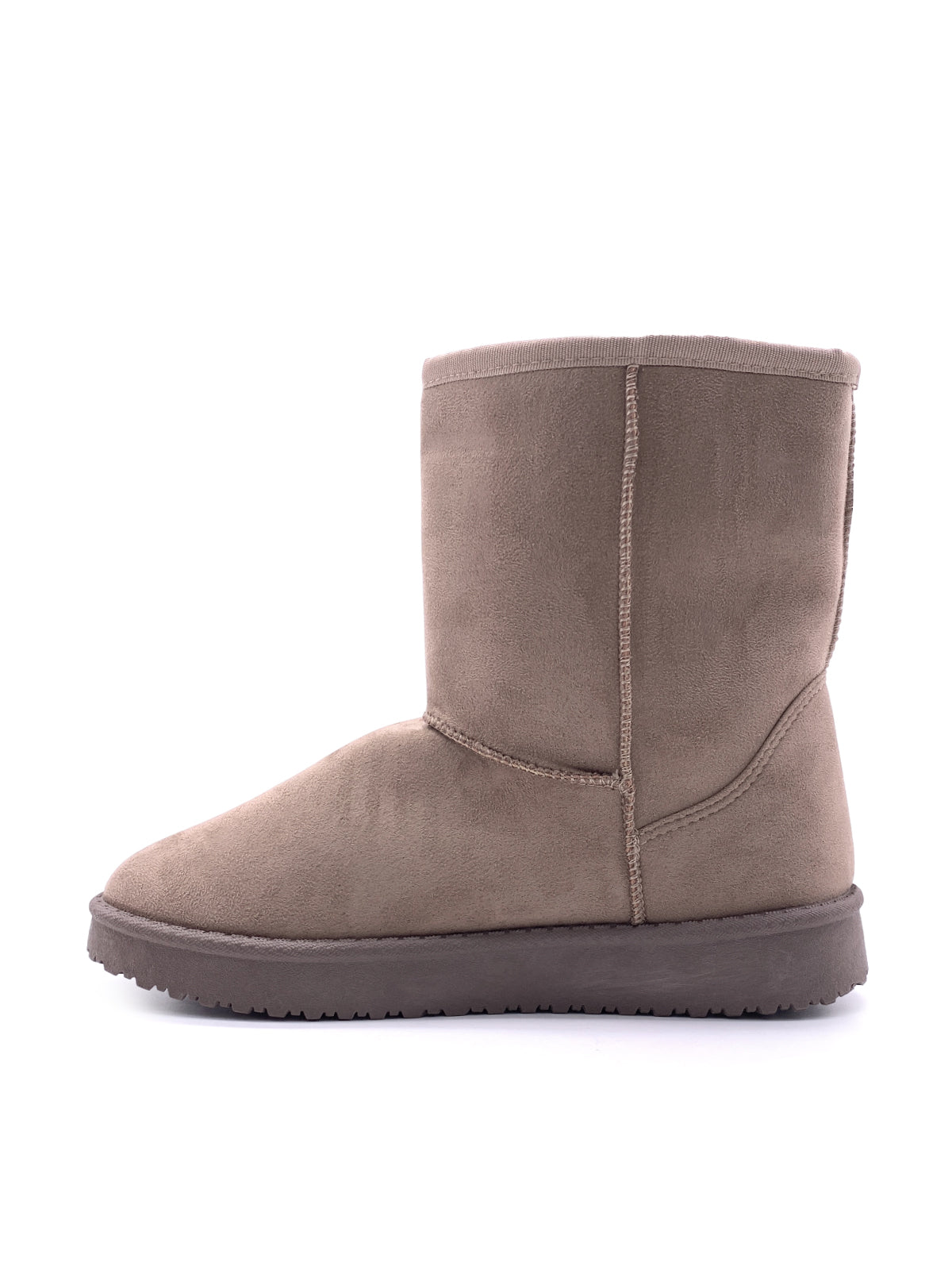 NATY - Stivaletti  3/4 eskimo con platform e imbottitura