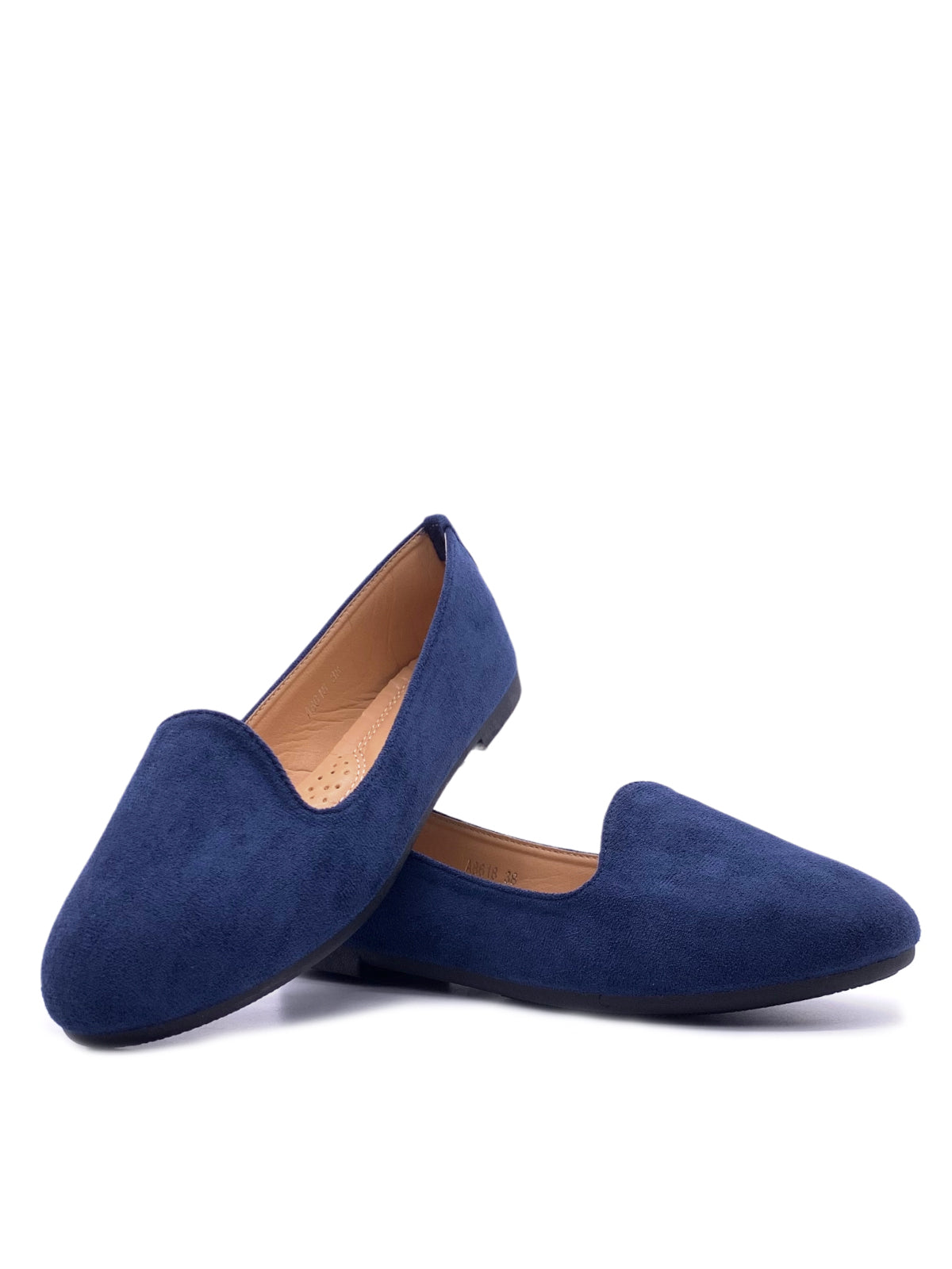 ODETTE - Ballerine in camoscio con soletta comfort
