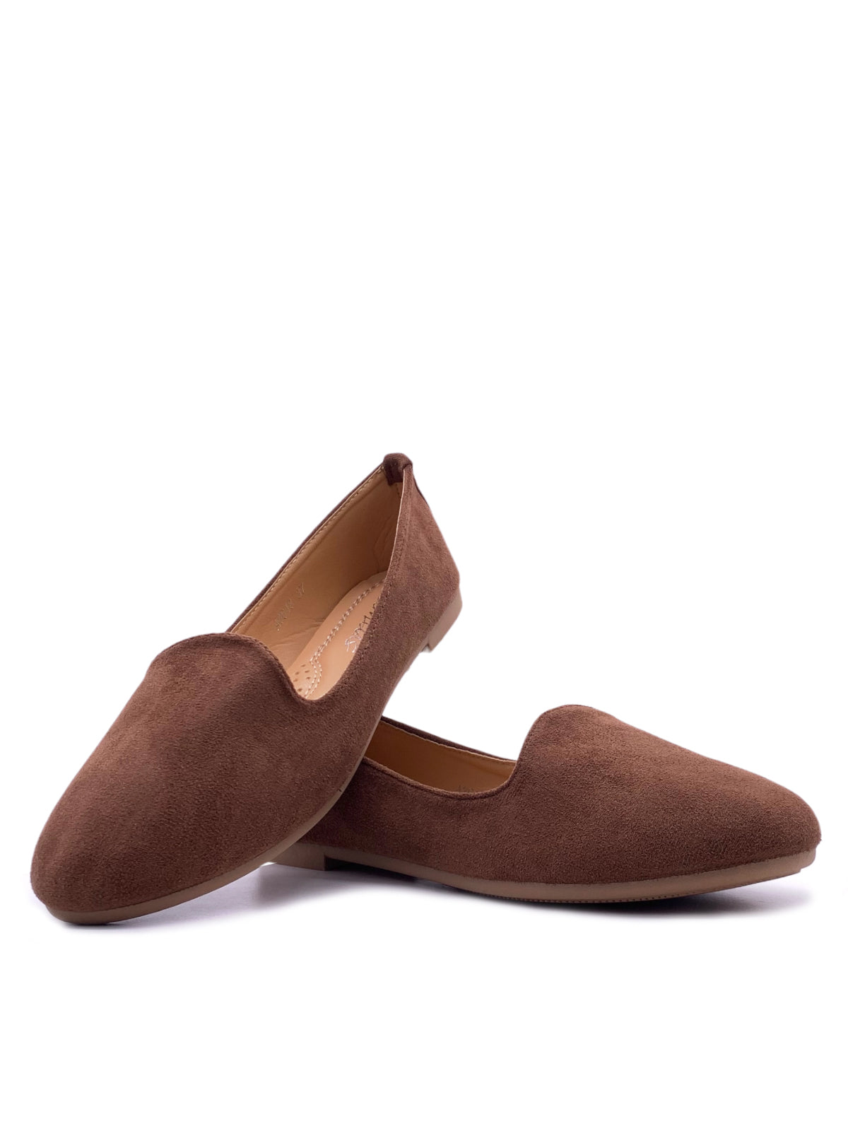 ODETTE - Ballerine in camoscio con soletta comfort