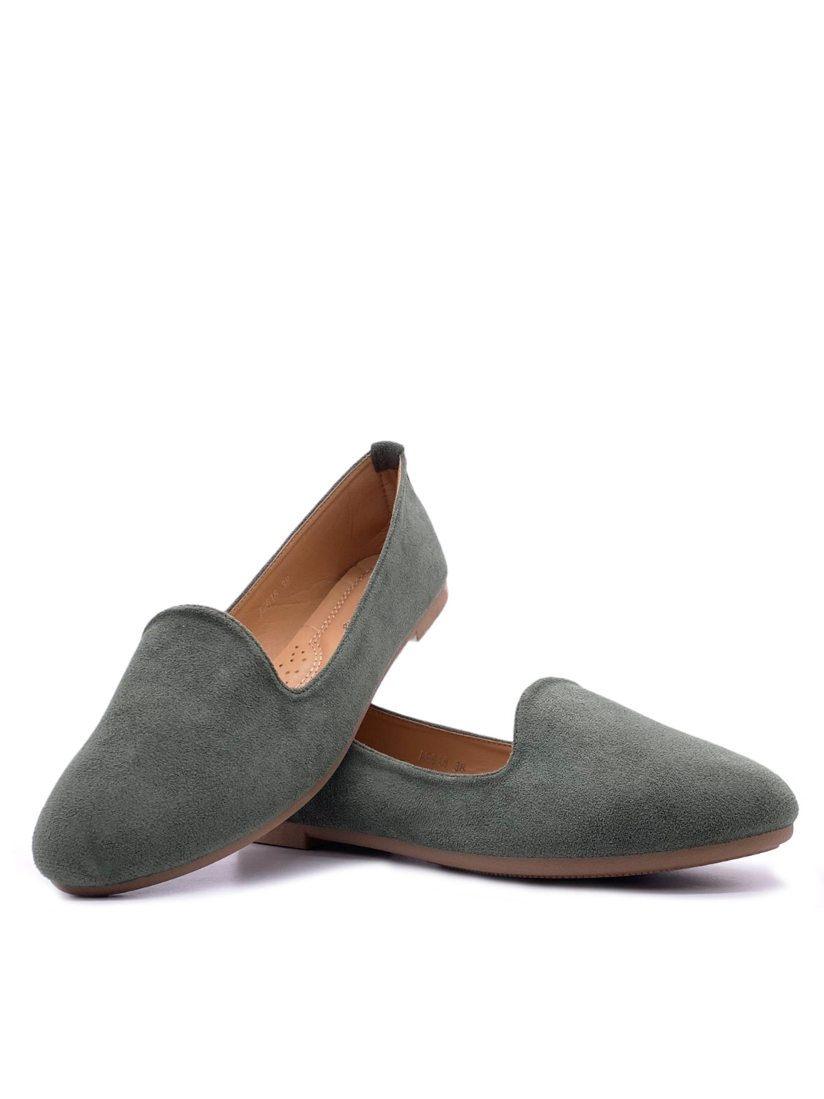 ODETTE - Ballerine in camoscio con soletta comfort