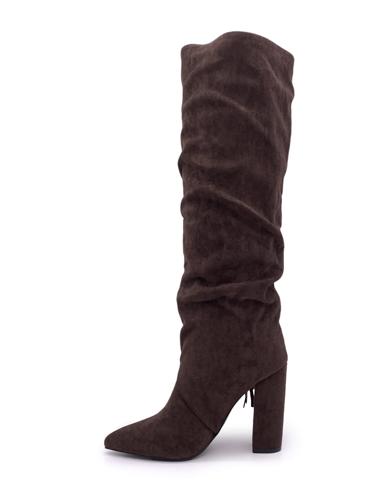 OFELIA - Stivali in camoscio con frange