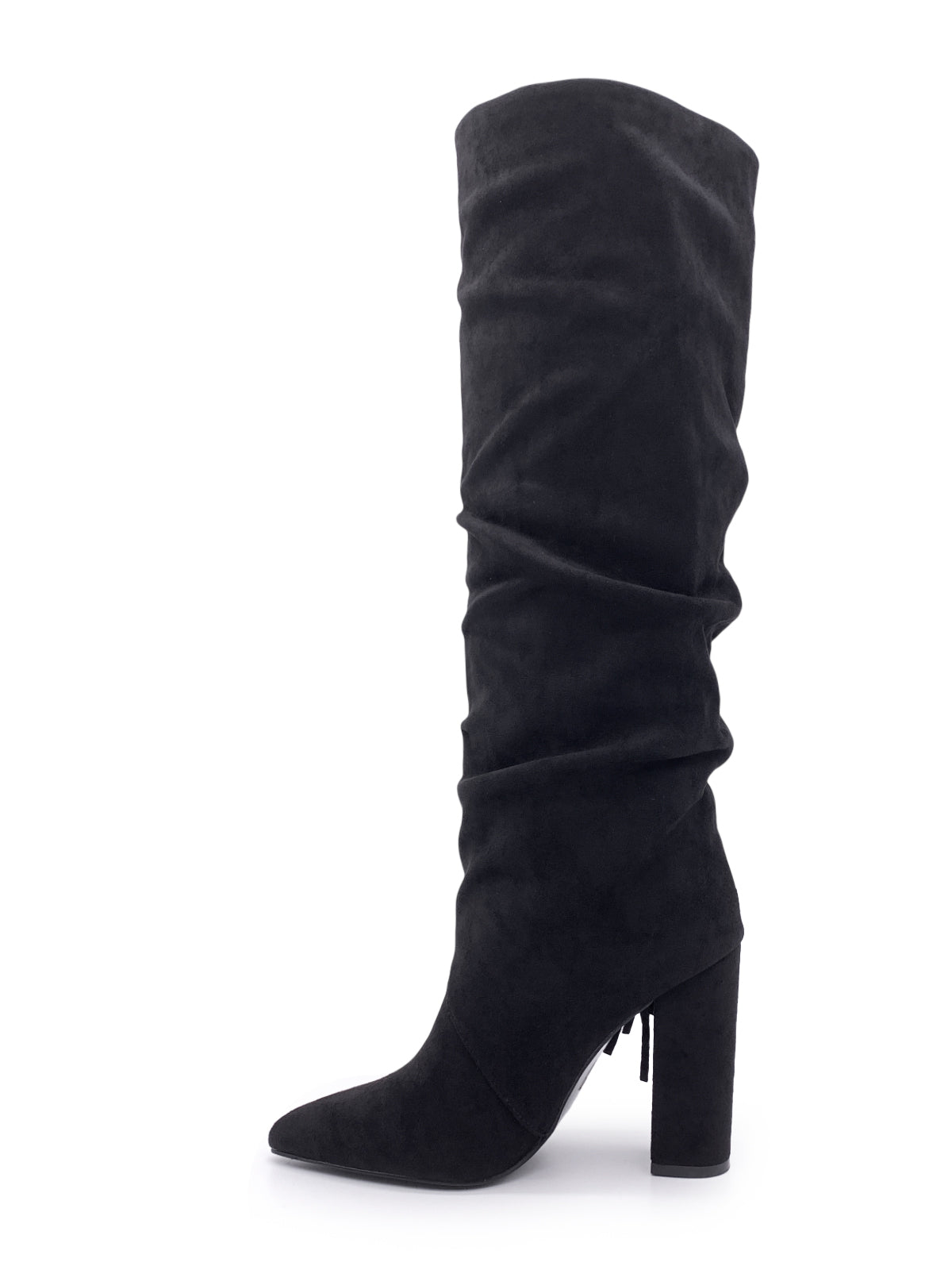 OFELIA - Stivali in camoscio con frange