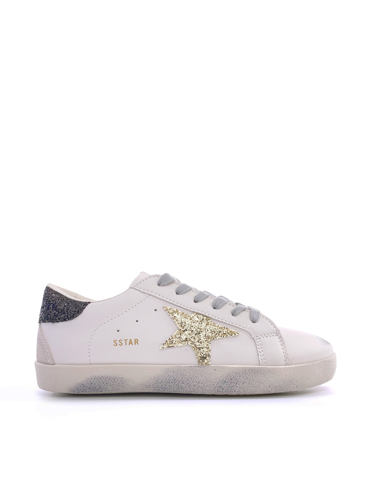 ORIETTA - Sneakers in ecopelle con stringhe
