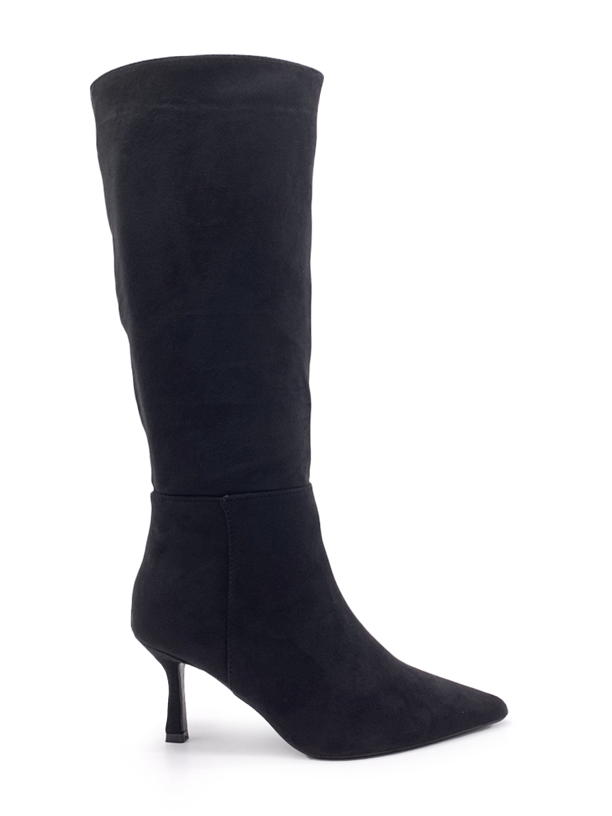 ROXY - Stivali in camoscio con zip laterale