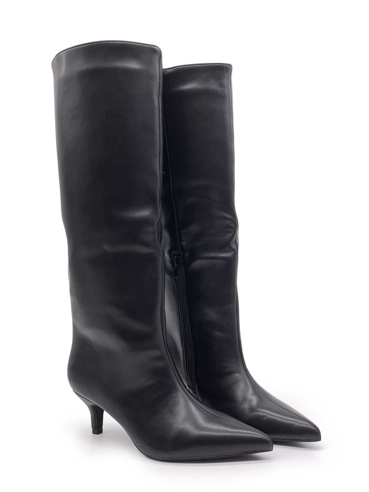 SHEILA - Stivali in ecopelle con zip laterale
