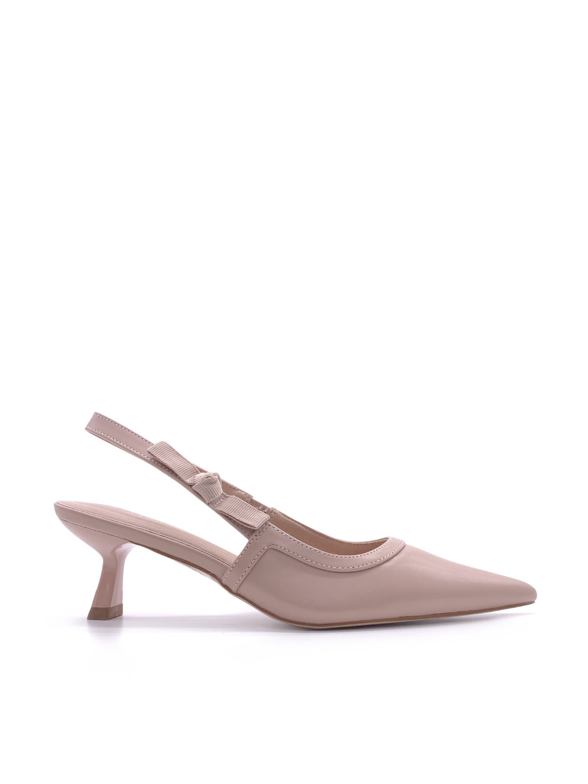 SOFIA - Decolletè Slingback in ecopelle con fibbietta elastica