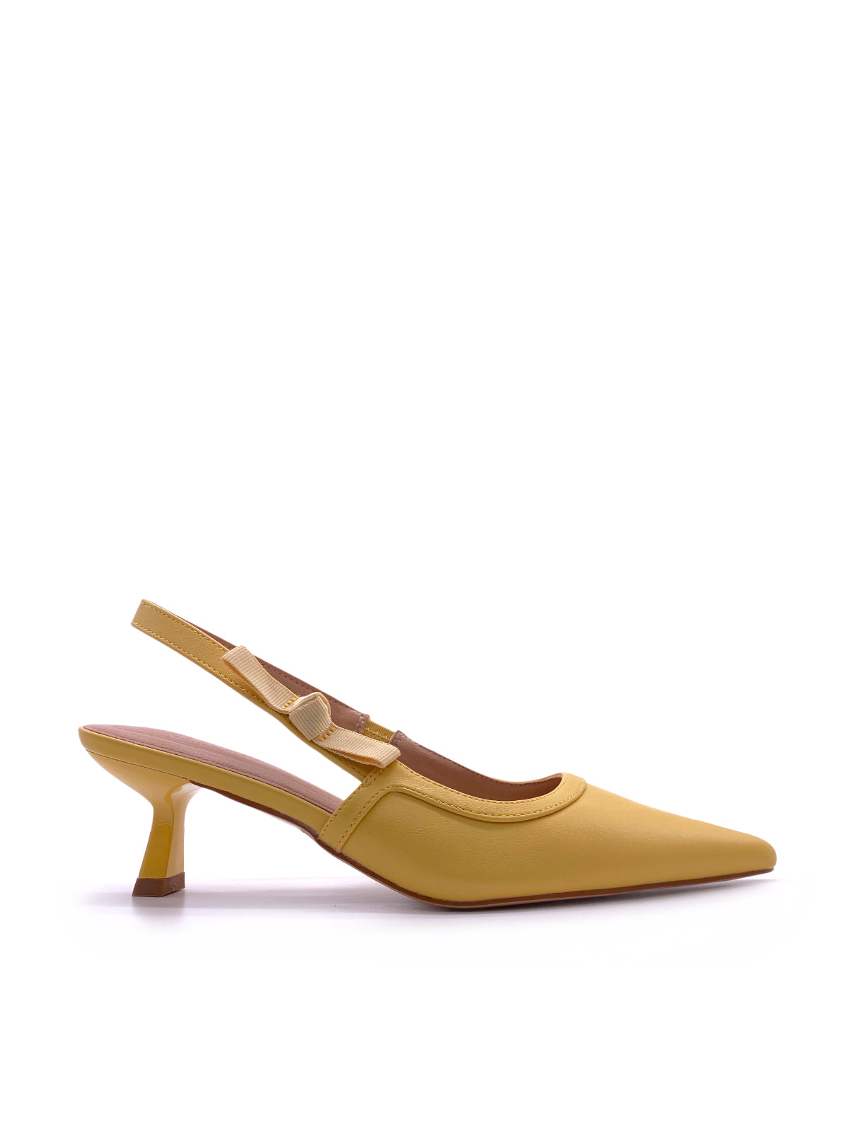 SOFIA - Decolletè Slingback in ecopelle con fibbietta elastica