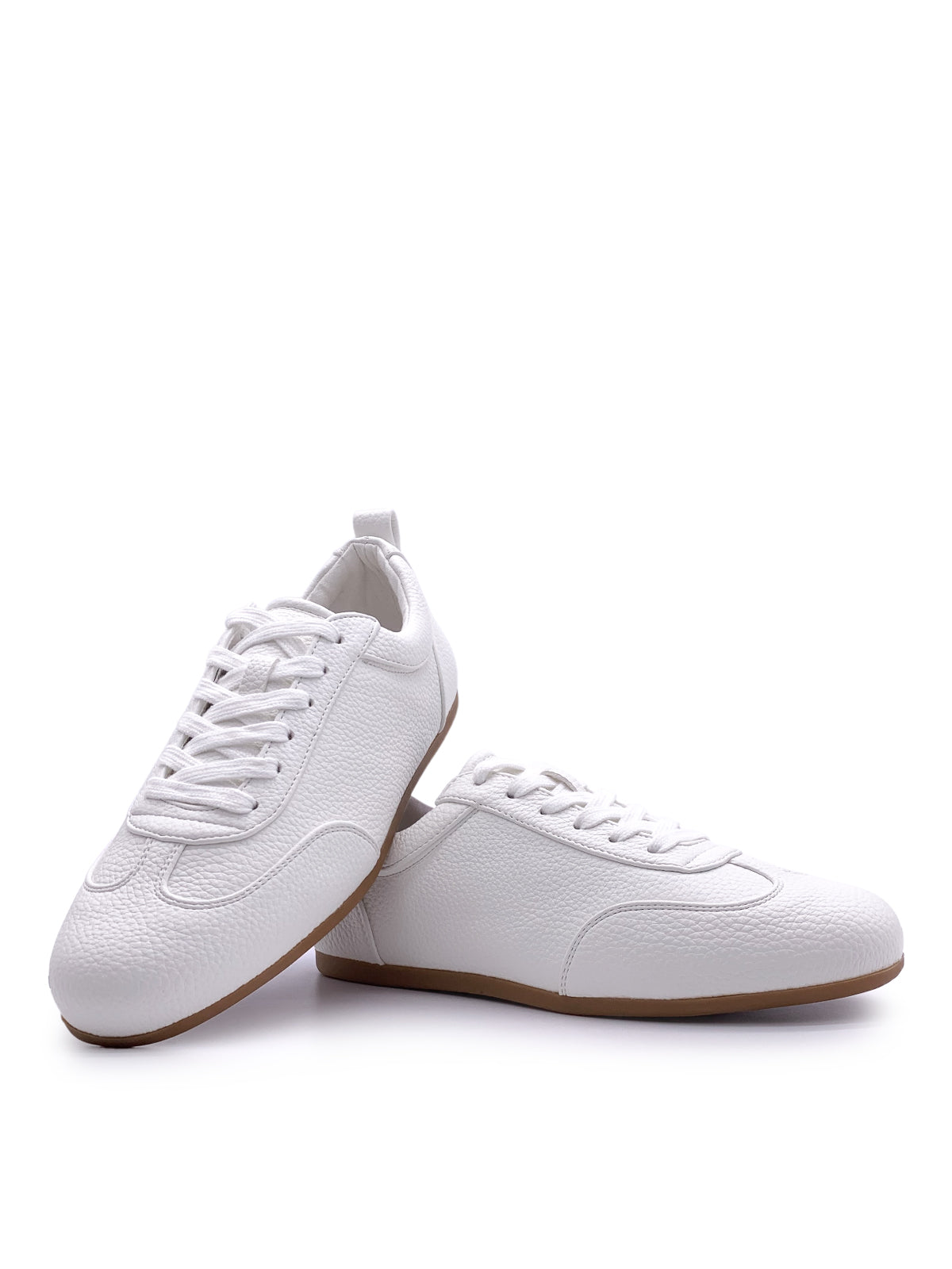 TAYLOR - Sneakers in ecopelle con stringhe