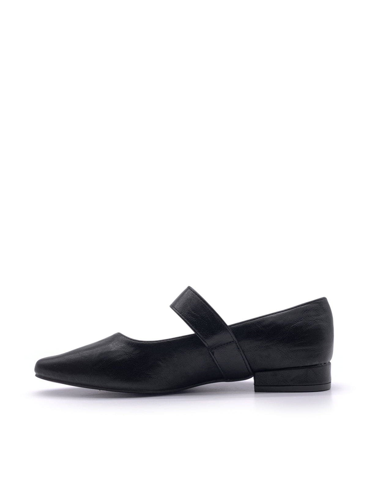 TILDE - Mary Jane in ecopelle con cinturino a strappo