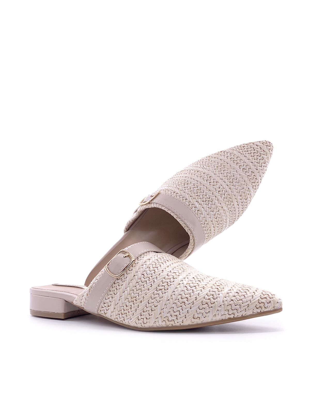 VALENTINA - Sabot in rafia intrecciata