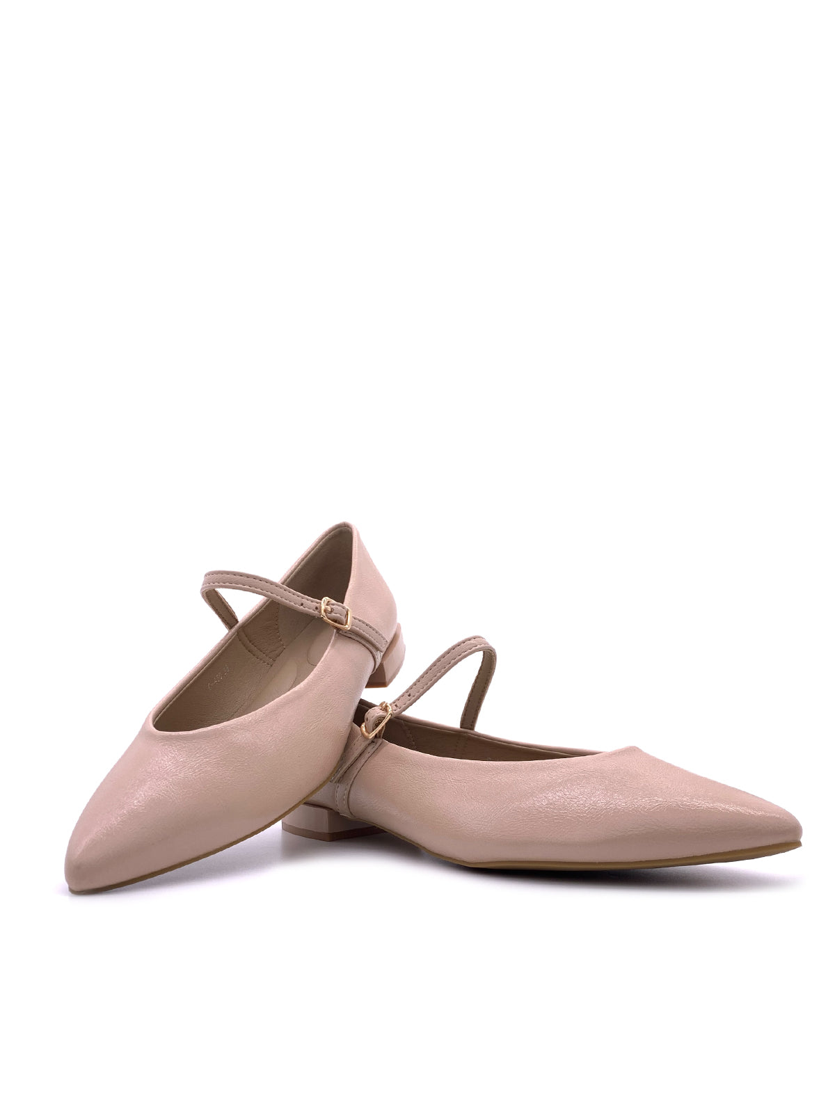 VALERY-Ballerine in ecopelle con fibbietta