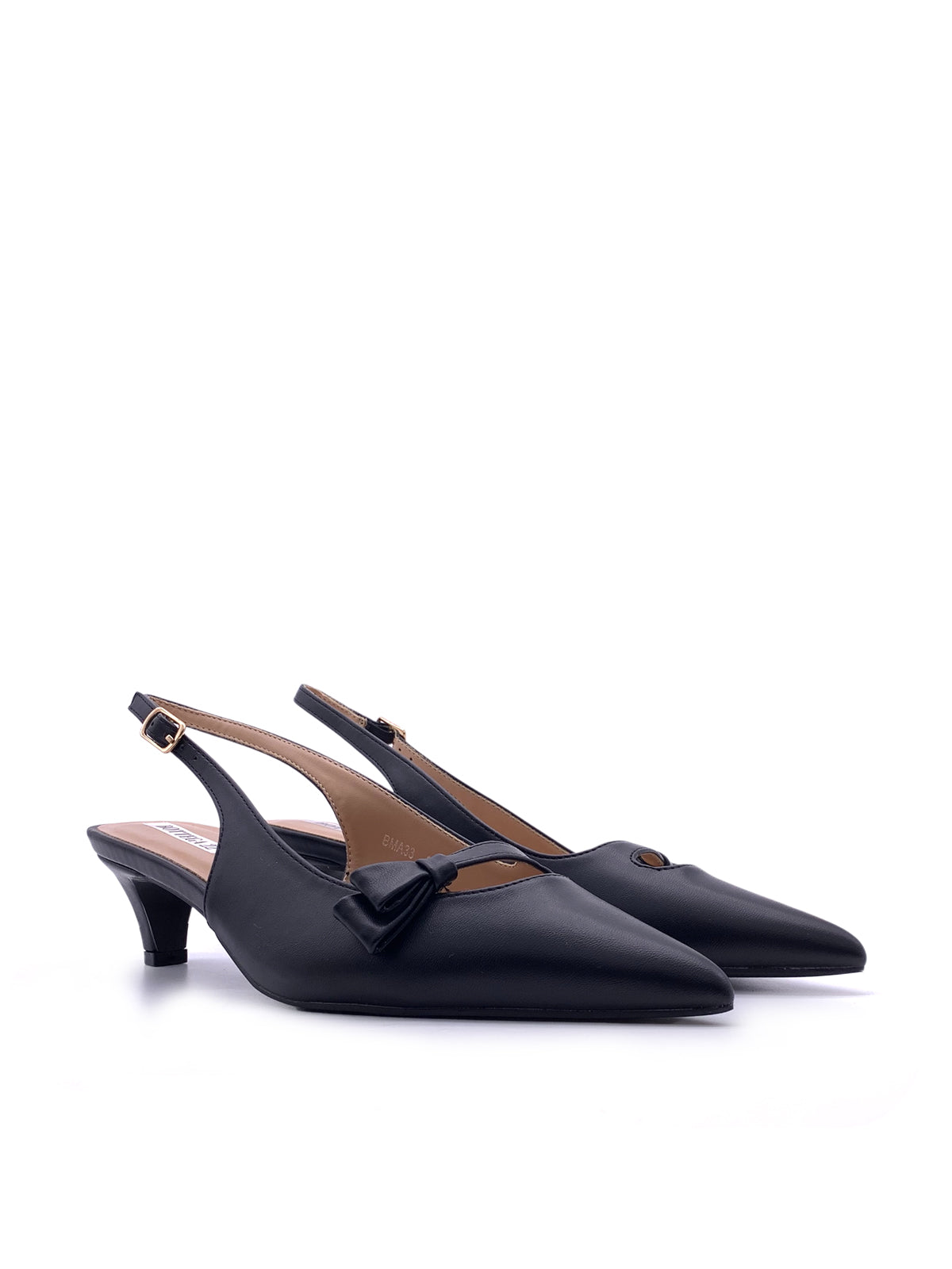 VEVA - Decolletè Slingback in ecopelle con cinturino
