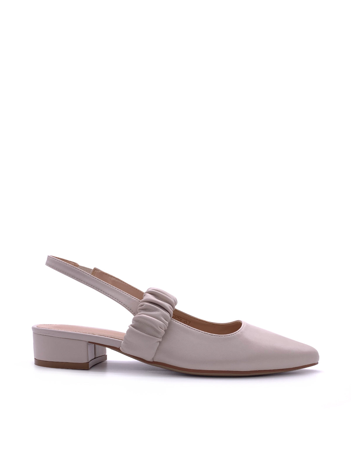 VIRGINIA - Ballerine slingback in ecopelle con cinturino elastico