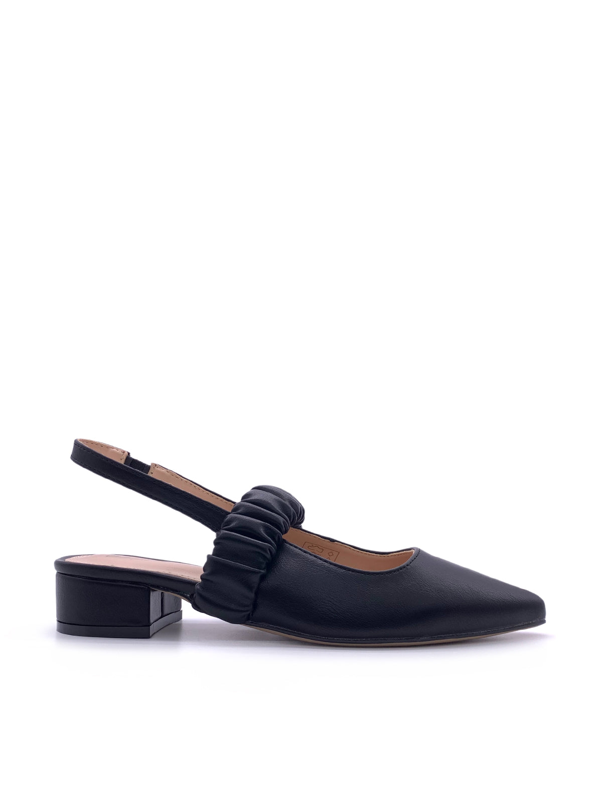 VIRGINIA - Ballerine slingback in ecopelle con cinturino elastico