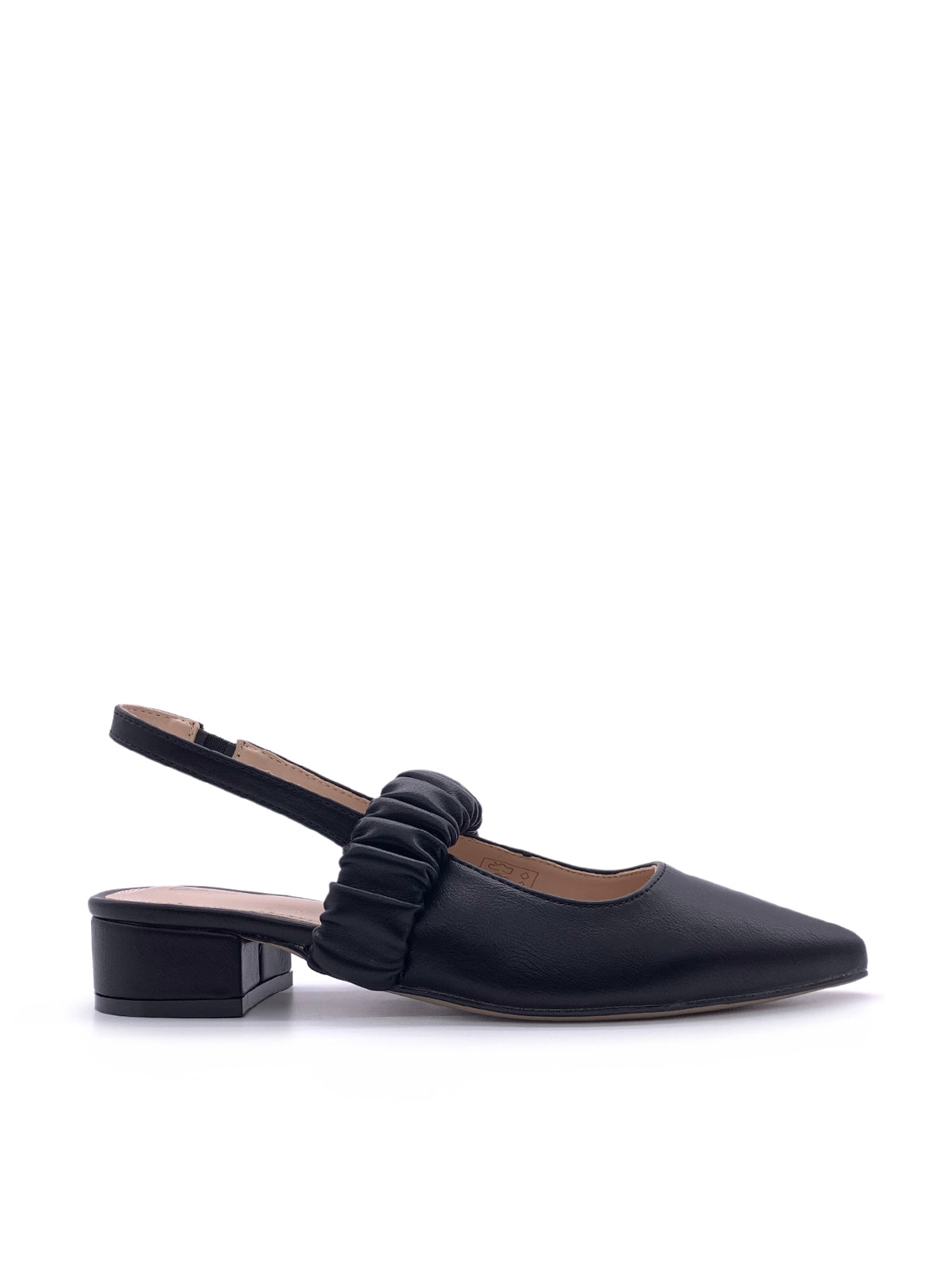 VIRGINIA - Ballerine slingback in ecopelle con cinturino elastico