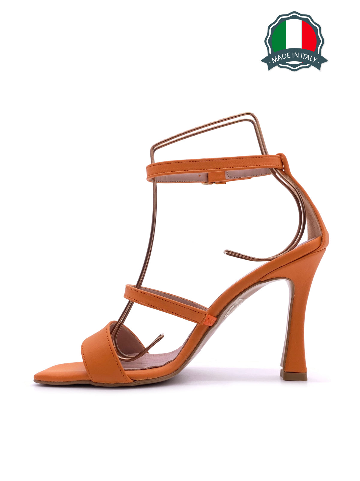 VITTORIA-Sandali in vera pelle con cinturino