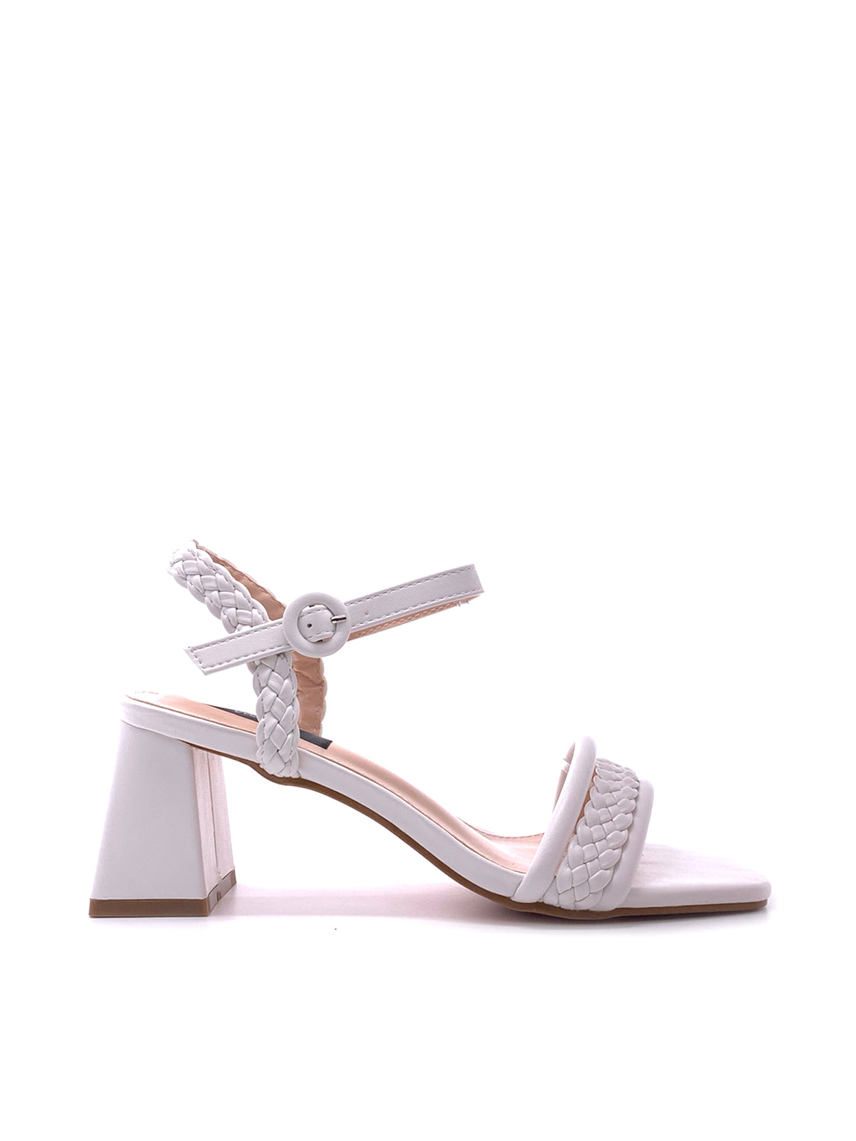 LOLIX-Sandali in ecopelle con fascette intrecciate