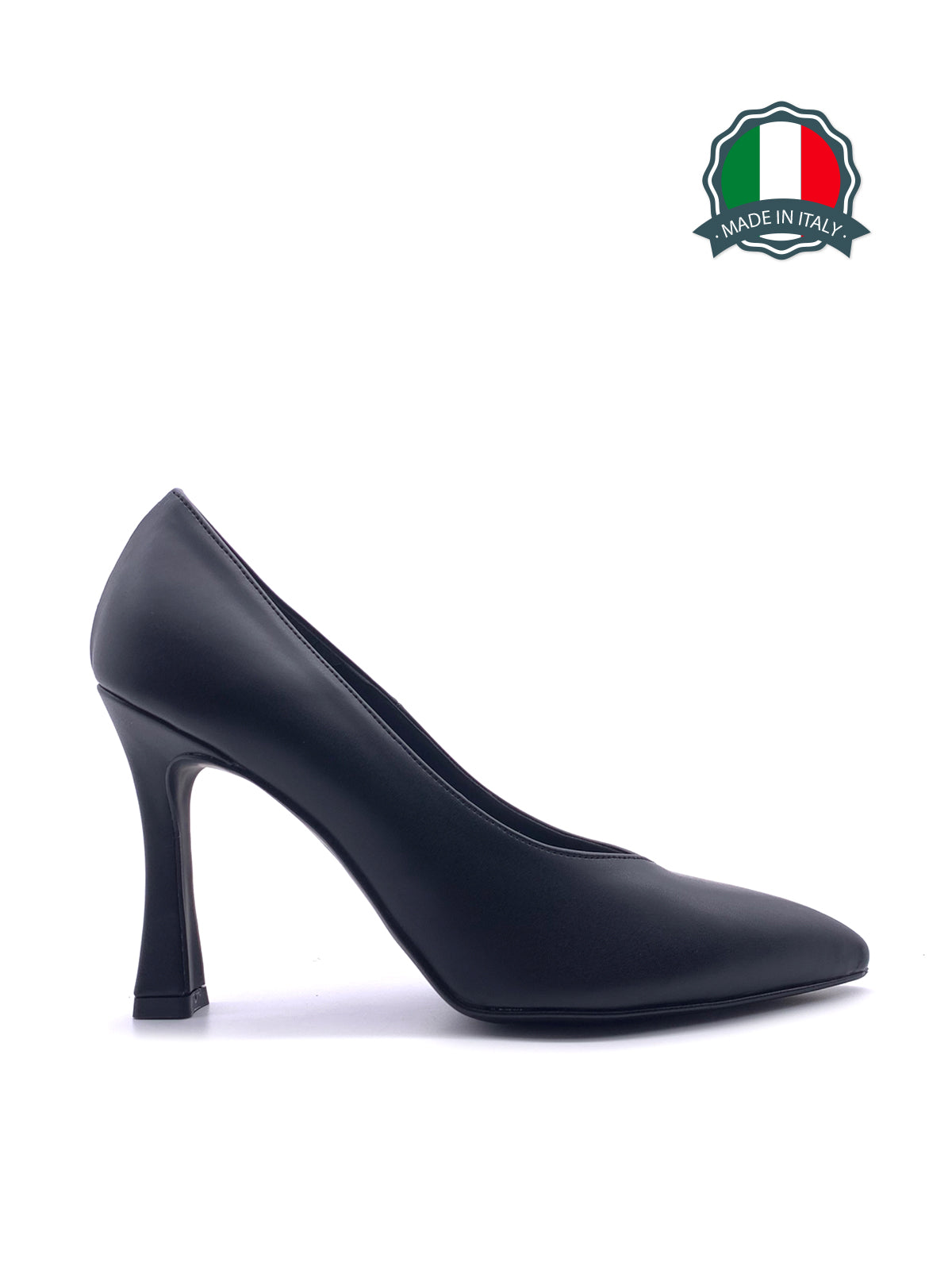 MATILDE-Decollete in ecopelle made in italy