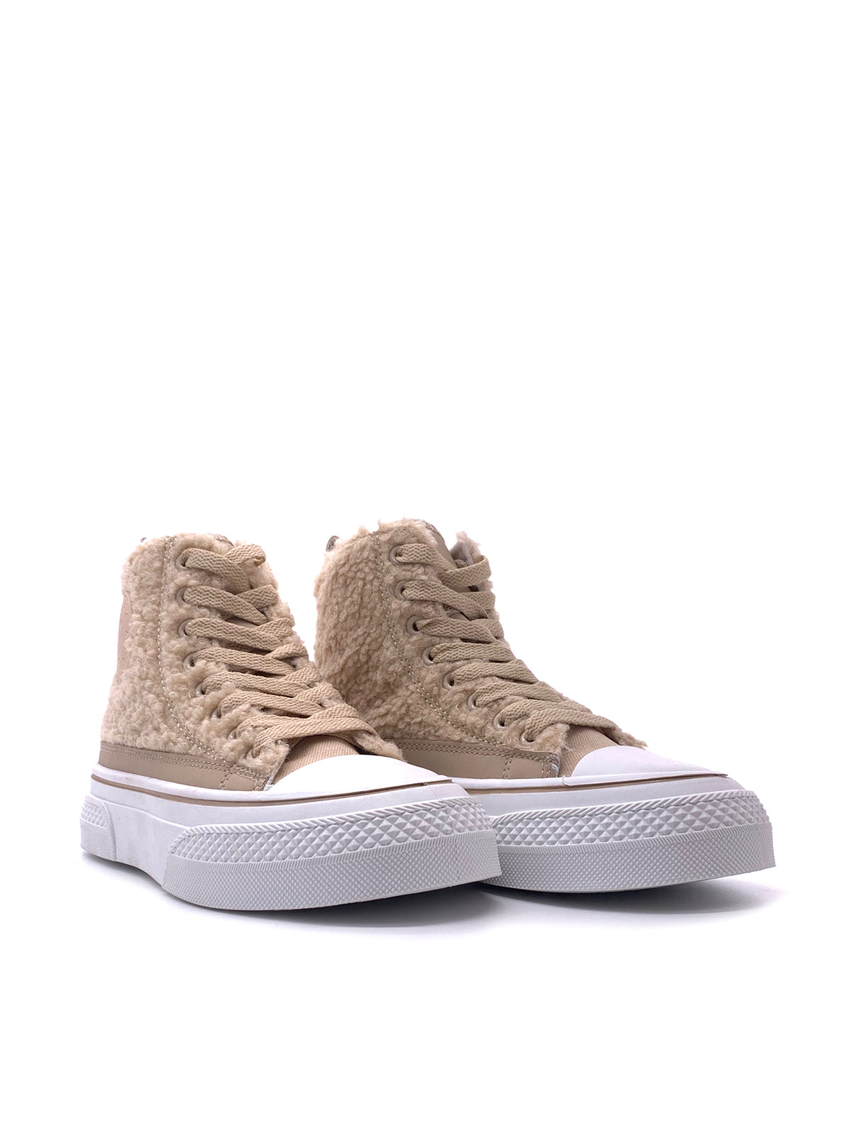 PEG-Sneakers con tomaia in lana e stringhe