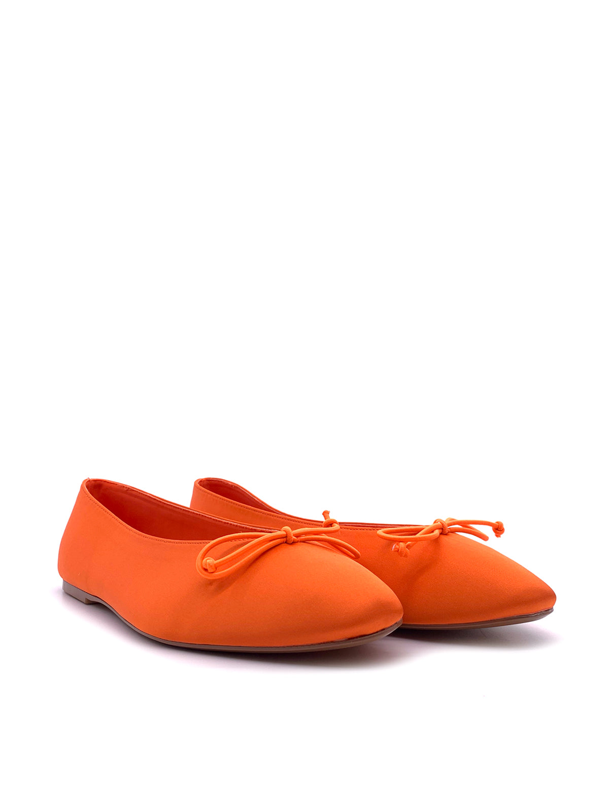 TALIA-Ballerine in lycra con fiocco