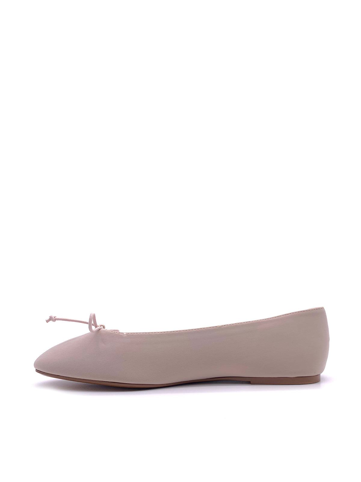 TALIA-Ballerine in lycra con fiocco