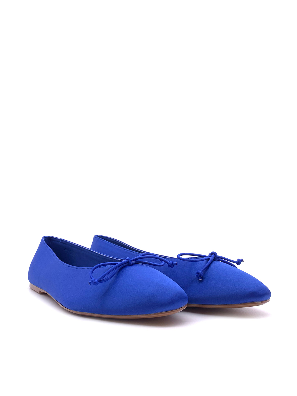 TALIA-Ballerine in lycra con fiocco