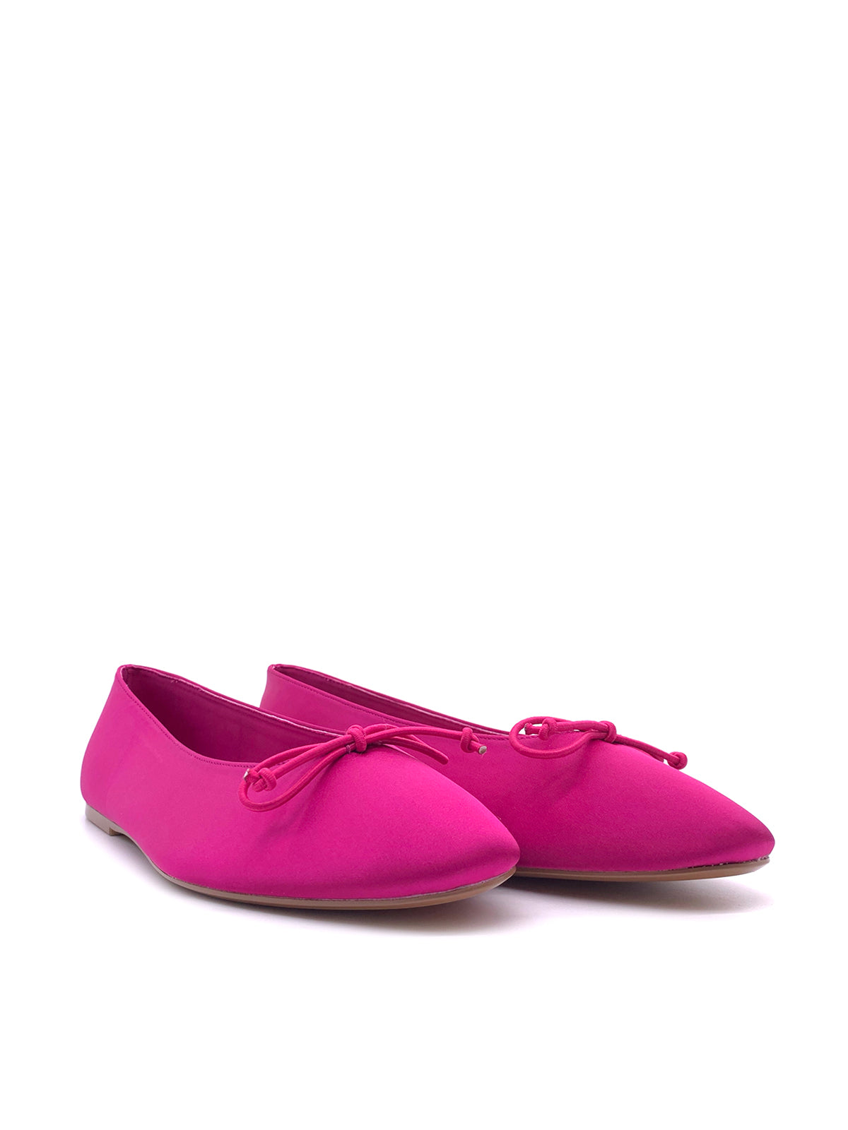 TALIA-Ballerine in lycra con fiocco